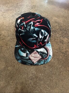 Venom Marvel baseball hat SnapBack nwt